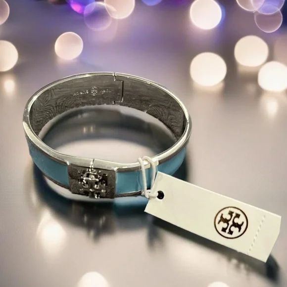 Tory Burch Blue and Silver Bracelet - Picture 5 of 9